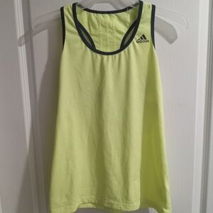 Adidas Lime Green Climalite Tank